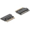Adapter M.2 złącze B+M męski - gniazdo M.2 złącze M - rozszerzenie Delock 64342