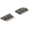 Adapter M.2 złącze B+M męski - gniazdo M.2 złącze M - rozszerzenie Delock 64342