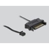 Konwerter M.2 B+M męski - 1x wewnętrzny 20-pinowy USB 3.2 Gen 2 key A żeński Delock 63330
