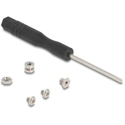 Adapter M.2 A+E męski - gniazdo M.2 M Delock 64343 Adapter M.2 A+E męski - gniazdo M.2 M Delock 64343