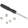 Adapter M.2 A+E męski - gniazdo M.2 M Delock 64343