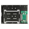 Konwerter U.2 SFF-8639 - U.2 SFF-8639 z ramką 3.5&quot; Delock 63956