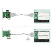 Konwerter U.2 SFF-8639 - U.2 SFF-8639 z ramką 3.5&quot; Delock 63956
