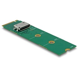 Przejściówka M.2 Key M - 1x OCuLink SFF-8612 Delock 64040 Przejściówka M.2 Key M - 1x OCuLink SFF-8612 Delock 64040
