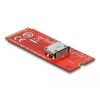 Przejściówka M.2 Key M - 1x OCuLink SFF-8612 Delock 64106