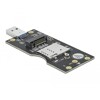 Przejściówka USB 3.0 Typ-A męska - M.2 Key B z gniazdem SIM Delock 63166