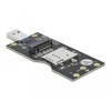 Przejściówka USB 3.0 Typ-A męska - M.2 Key B z gniazdem SIM Delock 63166