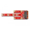 Konwerter Mini PCIe - gniazdo M.2 Key B + gniazdo Micro SIM Delock 63384