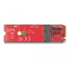 Konwerter M.2 Key M męski - M.2 Key E gniazdo dla modułów USB i PCIe Delock 63343