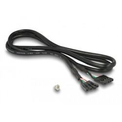 Konwerter M.2 Key M męski - M.2 Key E gniazdo dla modułów USB i PCIe Delock 63343 Konwerter M.2 Key M męski - M.2 Key E gniazdo dla modułów USB i PCIe Delock 63343