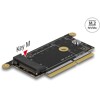 Konwerter MacBook Pro SSD - slot M.2 NVMe Delock 64139
