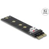 Adapter PCI Express x1 - M.2 Key M Delock 64105