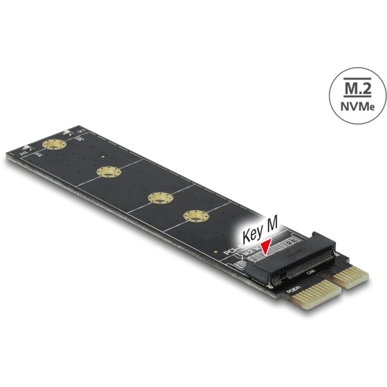 Adapter PCI Express x1 - M.2 Key M Delock 64105