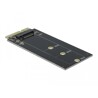 Adapter SATA 22-pinowy męski - gniazdo z wpustem B M.2 Delock 64099