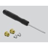 Adapter SATA 22-pinowy męski - gniazdo z wpustem B M.2 Delock 64099