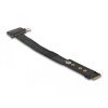 Adapter M.2 z wpustem M - U.2 SFF-8639 NVMe z kablem 20 cm Delock 64216