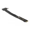 Adapter M.2 z wpustem M - U.2 SFF-8639 NVMe z kablem 20 cm Delock 64216