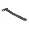 Adapter M.2 z wpustem M - U.2 SFF-8639 NVMe z kablem 20 cm Delock 64216