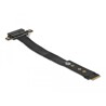 Adapter M.2 z wpustem M - PCIe x4 NVMe z kablem 20 cm Delock 64131