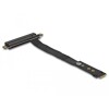 Adapter M.2 z wpustem M - PCIe x16 NVMe z kablem 20 cm Delock 64133