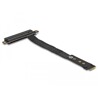 Adapter M.2 z wpustem M - PCIe x16 NVMe z kablem 20 cm Delock 64133