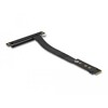 Adapter M.2 z wpustem M - PCIe x16 NVMe, kątowy z kablem 20 cm Delock 64134