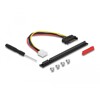 Adapter M.2 z wpustem M - PCIe x16 NVMe, kątowy z kablem 20 cm Delock 64134
