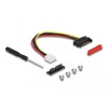 Adapter M.2 z wpustem A+E - PCIe x1 NVMe, kątowy z kablem 20 cm Delock 64217
