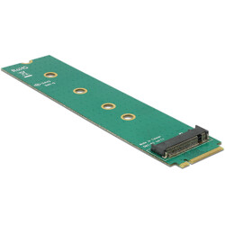 Adapter M.2 Key M męski - gniazdo M.2 Key A Delock 65699 Adapter M.2 Key M męski - gniazdo M.2 Key A Delock 65699