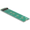 Adapter M.2 Key M męski - gniazdo M.2 Key E Delock 65831