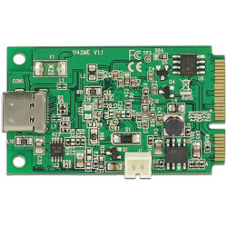 Mini PCIe karta rozszerzeń pełnowymiarowa 1 x USB Type-C 3.1 Gen 2 żeńskie Delock 95259 Mini PCIe karta rozszerzeń pełnowymiarowa 1 x USB Type-C 3.1 Gen 2 żeńskie Delock 95259