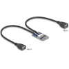 Adapter Mini PCIe pełnowymiarowy do 2 x USB 2.0 Typu-A żeńskie 30 cm Delock 64346