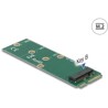 Adapter mSATA na gniazdo M.2 z kluczem B Delock 64109
