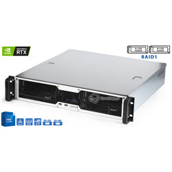 Stacja graficzna 2U Core i7-14700T 3,60GHz 64GB DDR5 4xLAN DeltaRender-i7-RTX2000-64GB