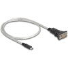 Adapter USB Typ-C na RS-422/485 z blokiem zacisków 6pin 5V 0,5m Delock 64266