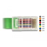 Przejściówka USB 2.0 Typ-A męska - Serial RS-232 RJ45 męski 1,8m Delock 62960