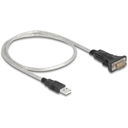 Adapter USB 2.0 Typ-A na RS-422/485 z blokiem zacisków 6pin 5V 0,5m Delock 64267