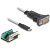 Adapter USB 2.0 Typ-A na RS-422/485 z blokiem zacisków 6pin 5V 2m Delock 64270