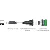 Adapter USB 2.0 Typ-A na RS-422/485 z blokiem zacisków 6pin 5V 2m Delock 64270