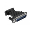 Adapter USB 2.0 Typ-A na złącze DB9 RS-232 + adapter DB25 Delock 61308