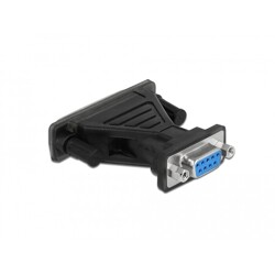 Adapter USB 2.0 Typ-A na złącze DB9 RS-232 + adapter DB25 Delock 61308