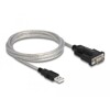 Adapter USB 2.0 Typ-A na RS-232 D-Sub 9pin + adapter D-Sub 25pin Delock 61314