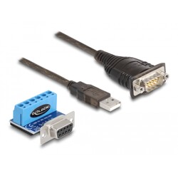 Adapter USB 2.0 na port szeregowy RS-422/485 Delock 62406