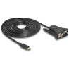 Adapter USB Typ-C na złącze DB9 RS-232 Delock 62964