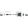 Adapter USB Typ-C na złącze DB9 RS-232 Delock 62964