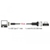 Adapter USB Typ-C na złącze DB9 RS-232 Delock 63908