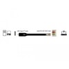 Przejściówka USB 2.0 Typ-C męska na RS-232 RJ45 męski 2,0m Delock 63912