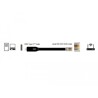 Przejściówka USB 2.0 Typ-C męska na RS-232 RJ45 męski 2,0m Delock 63912
