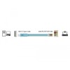 Przejściówka USB 2.0 Typ-A męska na RS-232 RJ45 męski 2,0m niebieska Delock 64185