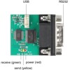Konwerter USB na RS-232 FTDI FT231XS 9-pin męski z przewodem 30cm Delock 90781